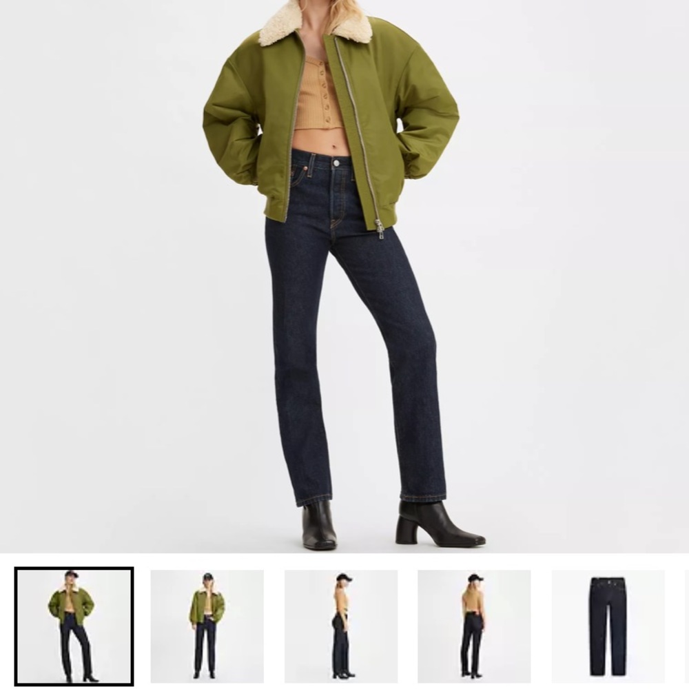 Levi’s 501 in black